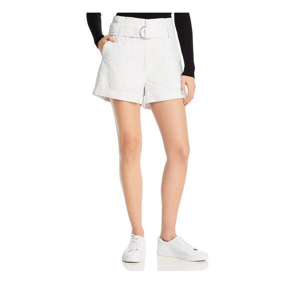 FRAME Linen Shorts - Picture 5 of 9